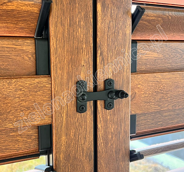 Okiennice aluminiowe ruchome lamele
